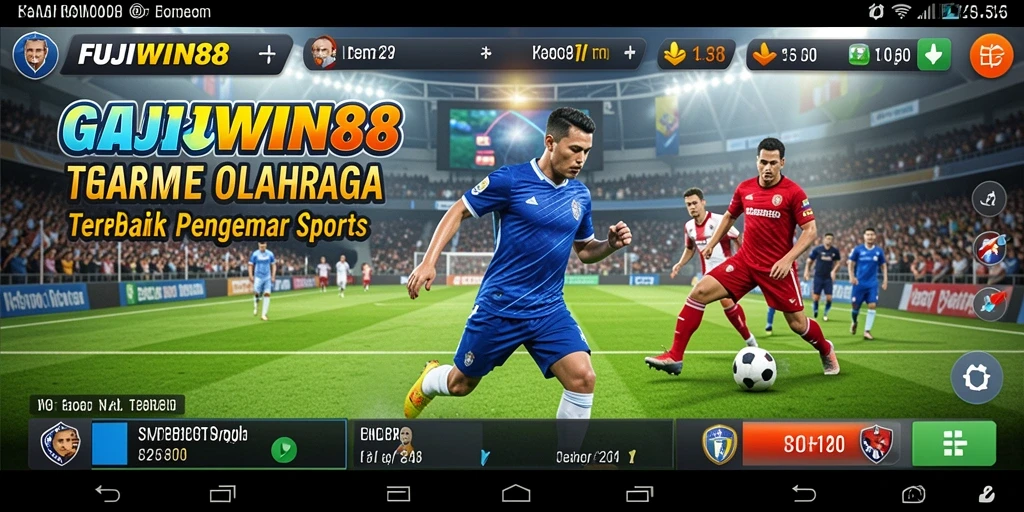 Tampilan gameplay seru di FUJIWIN88 dengan olahraga favorit.