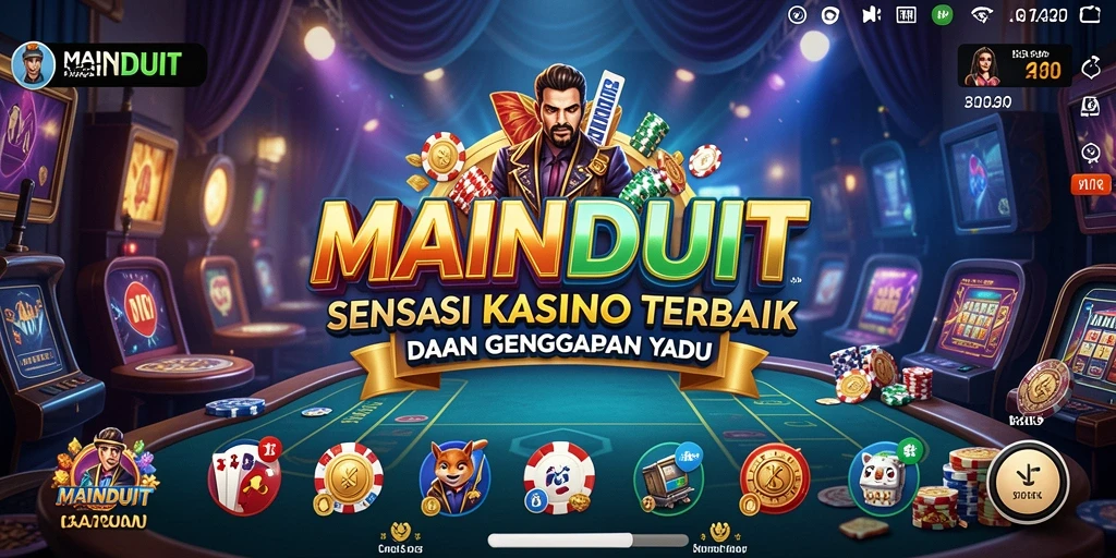 Screenshot MAINDUIT menampilkan gameplay Kasino yang menarik dan interaktif.